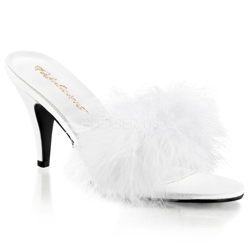 Fabulicious - AMOUR03 Pantoletten mit Absatz - Weiß Product image